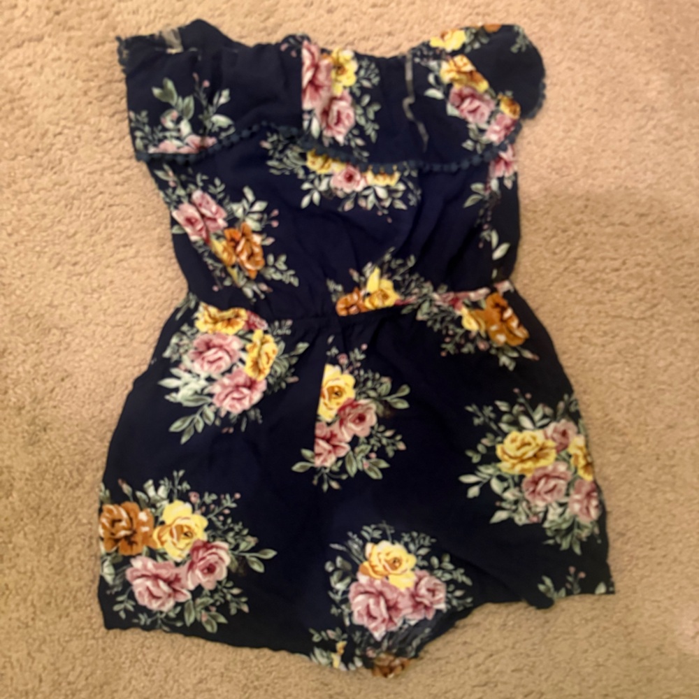 Off the shoulder romper